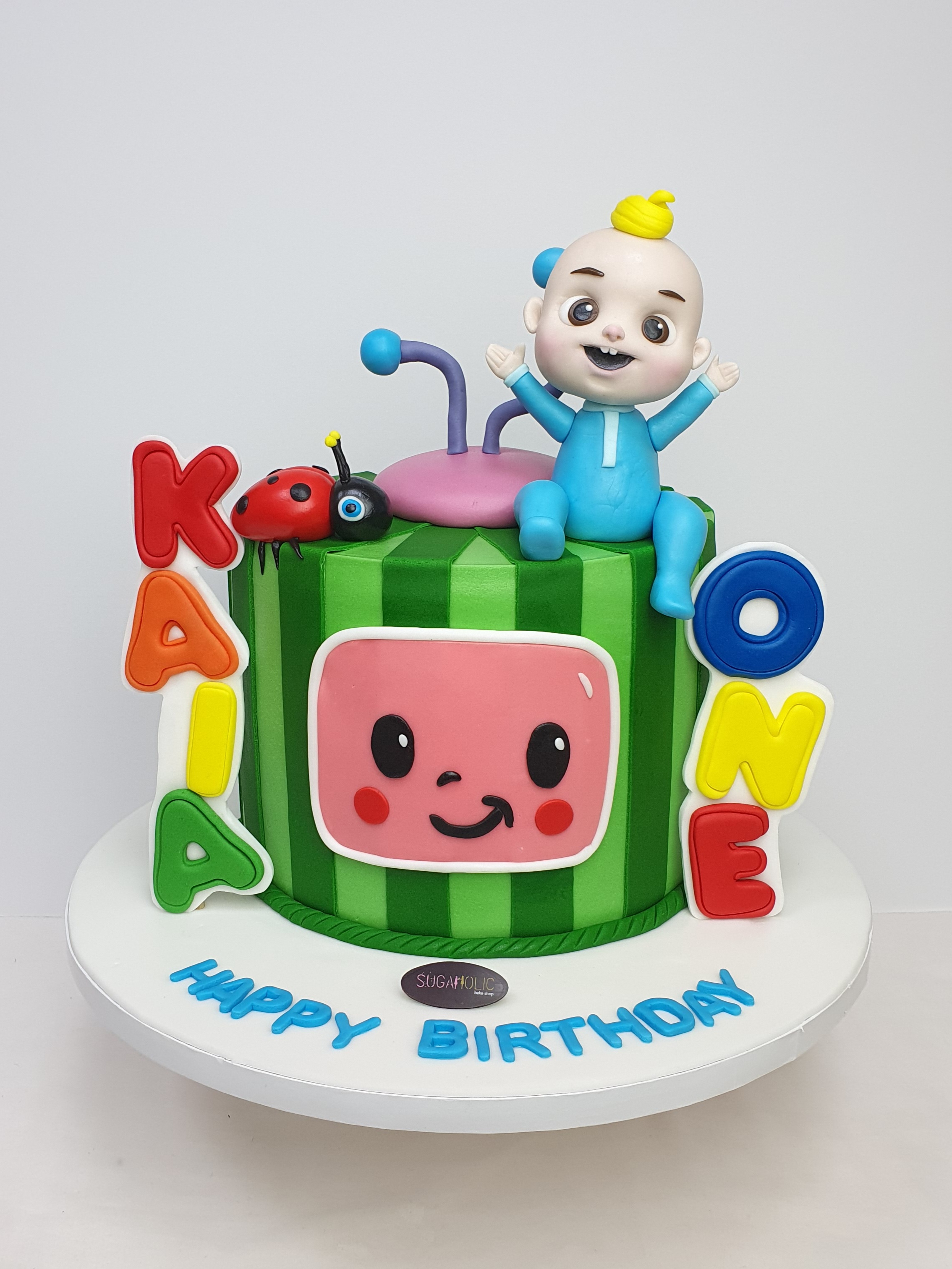 CocoMelon Cake 01