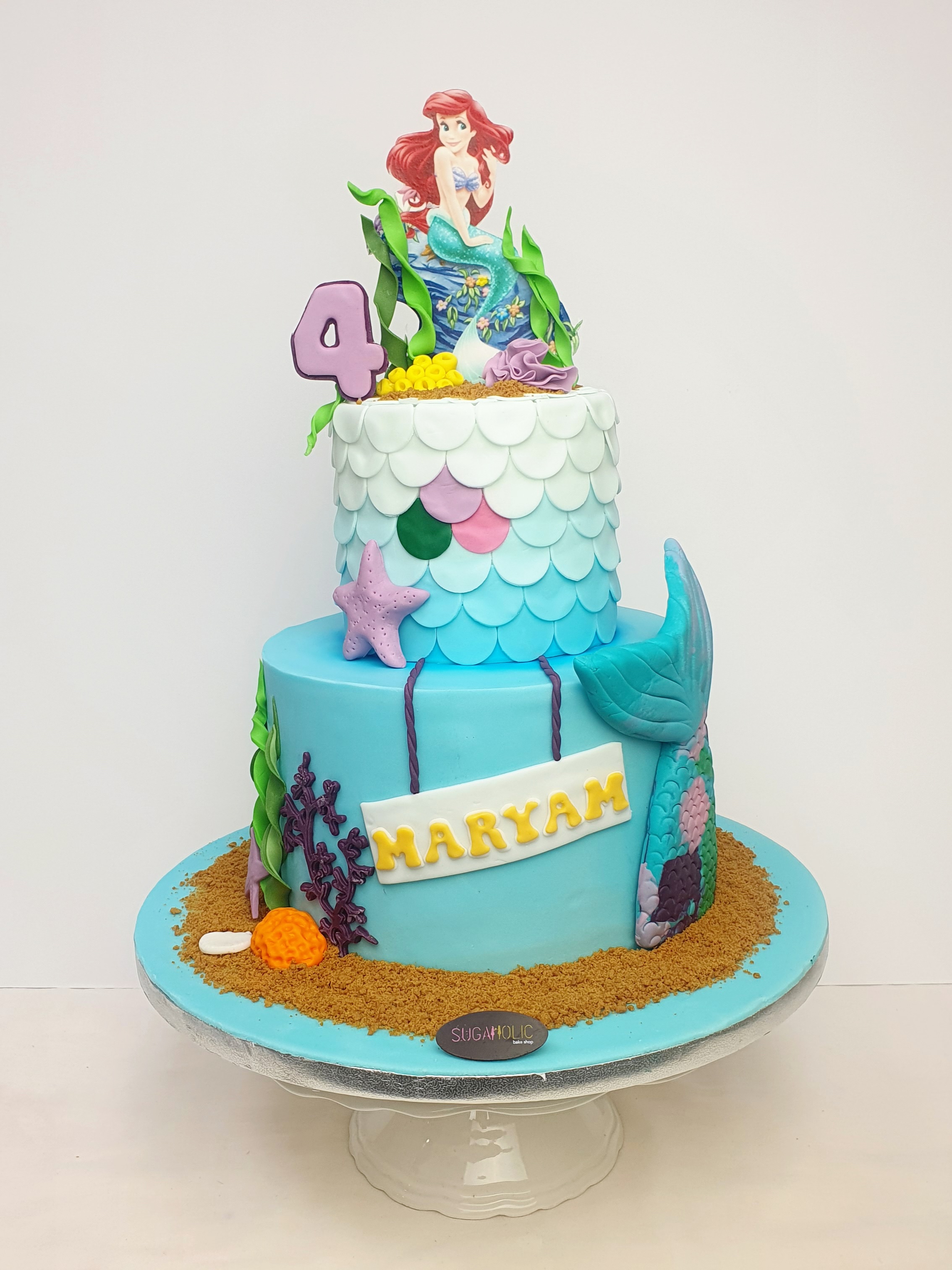 Mermaid Disney Ariel Cake