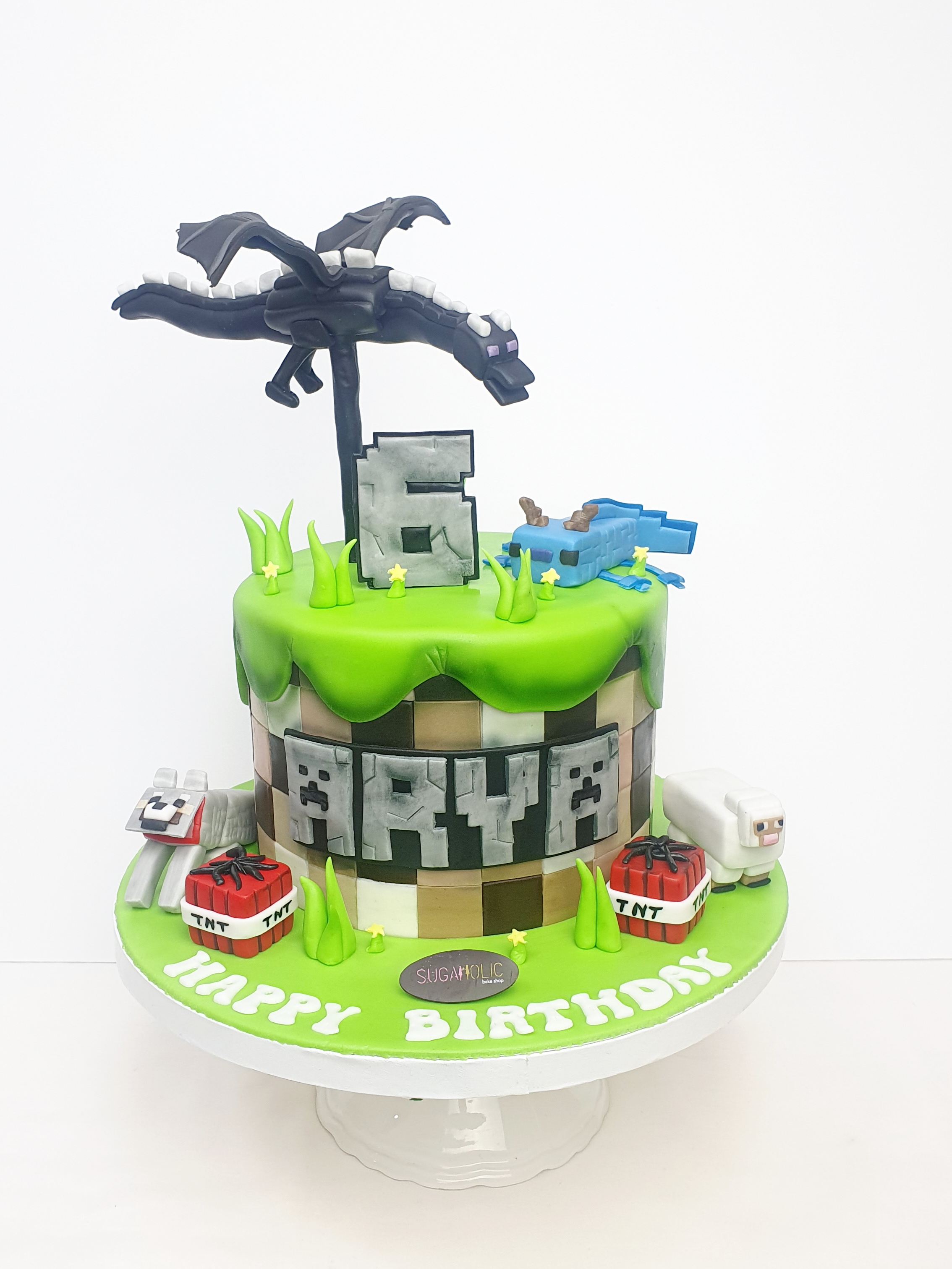 Minecraft Cake 01