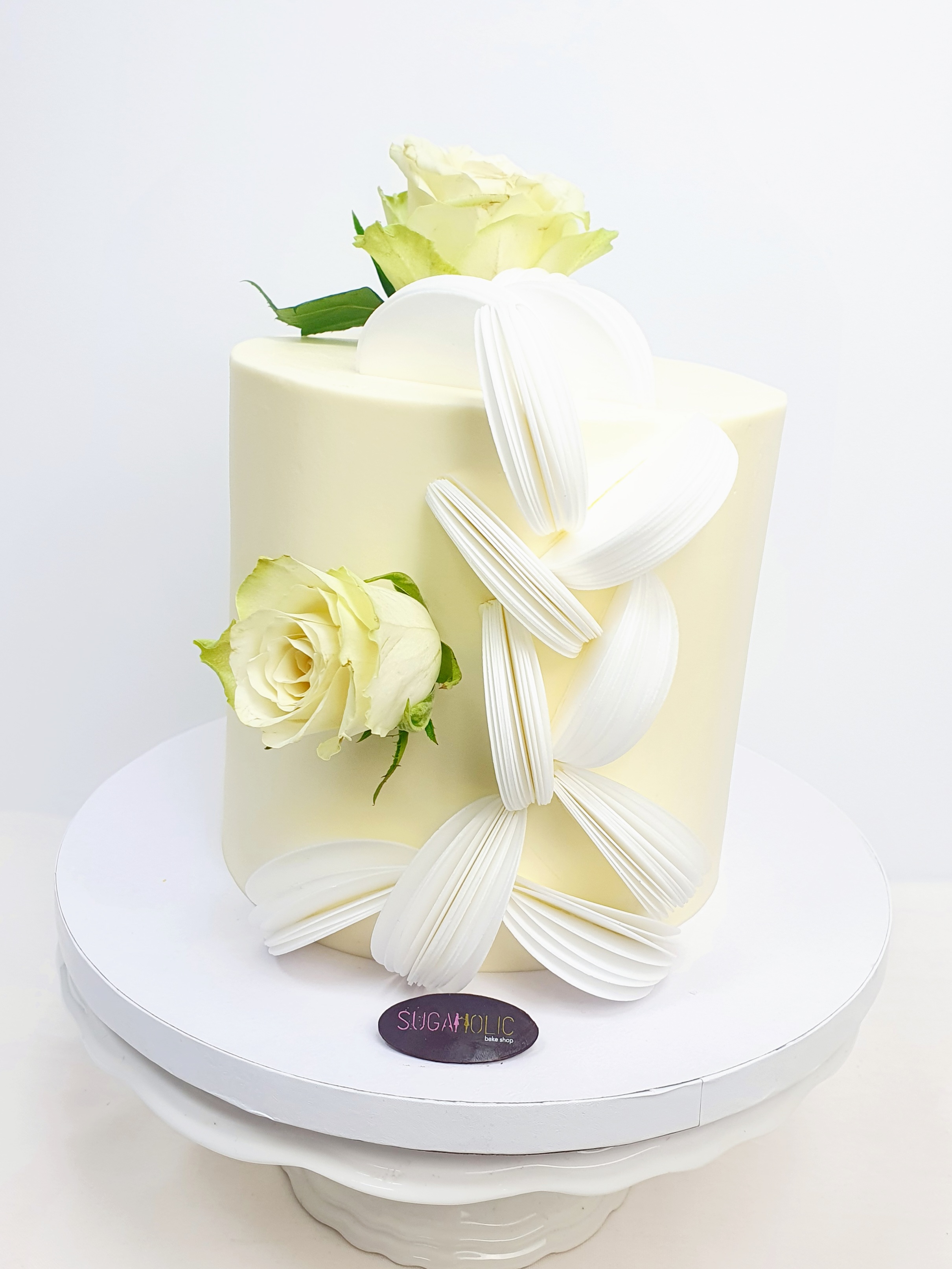 Floral Wafer Paper Cake