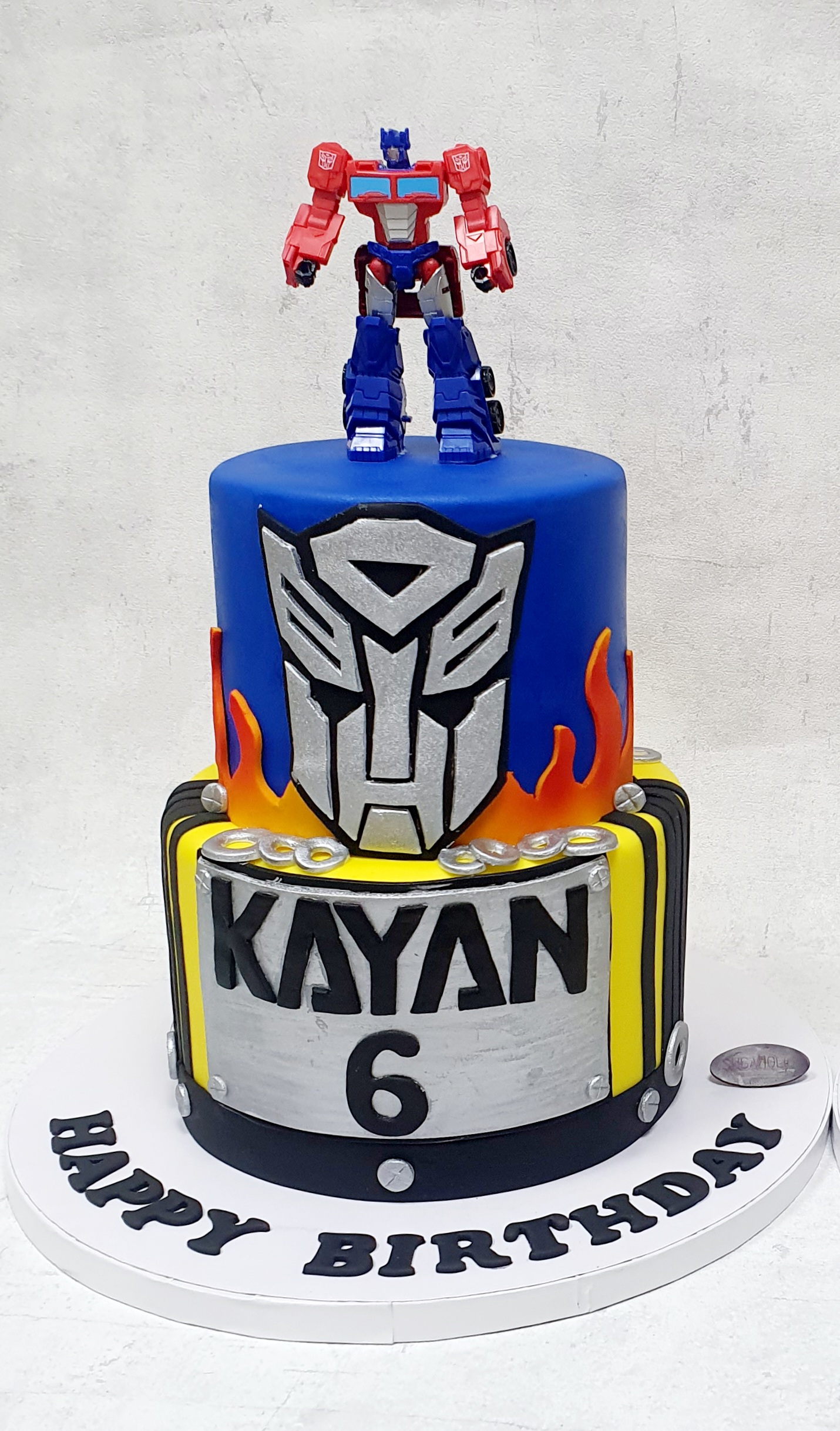 Transformers Cake