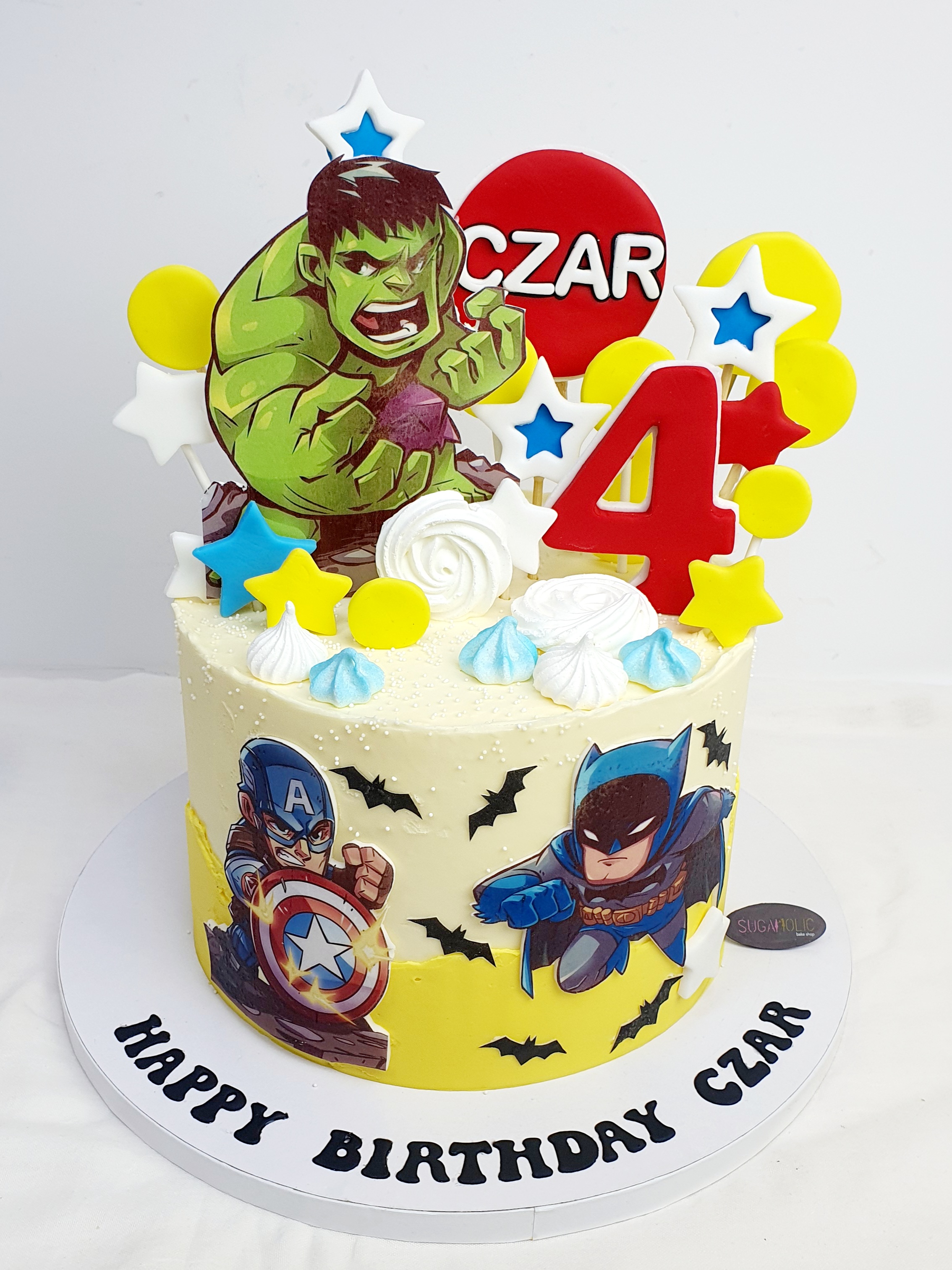 Superhero Cake 03