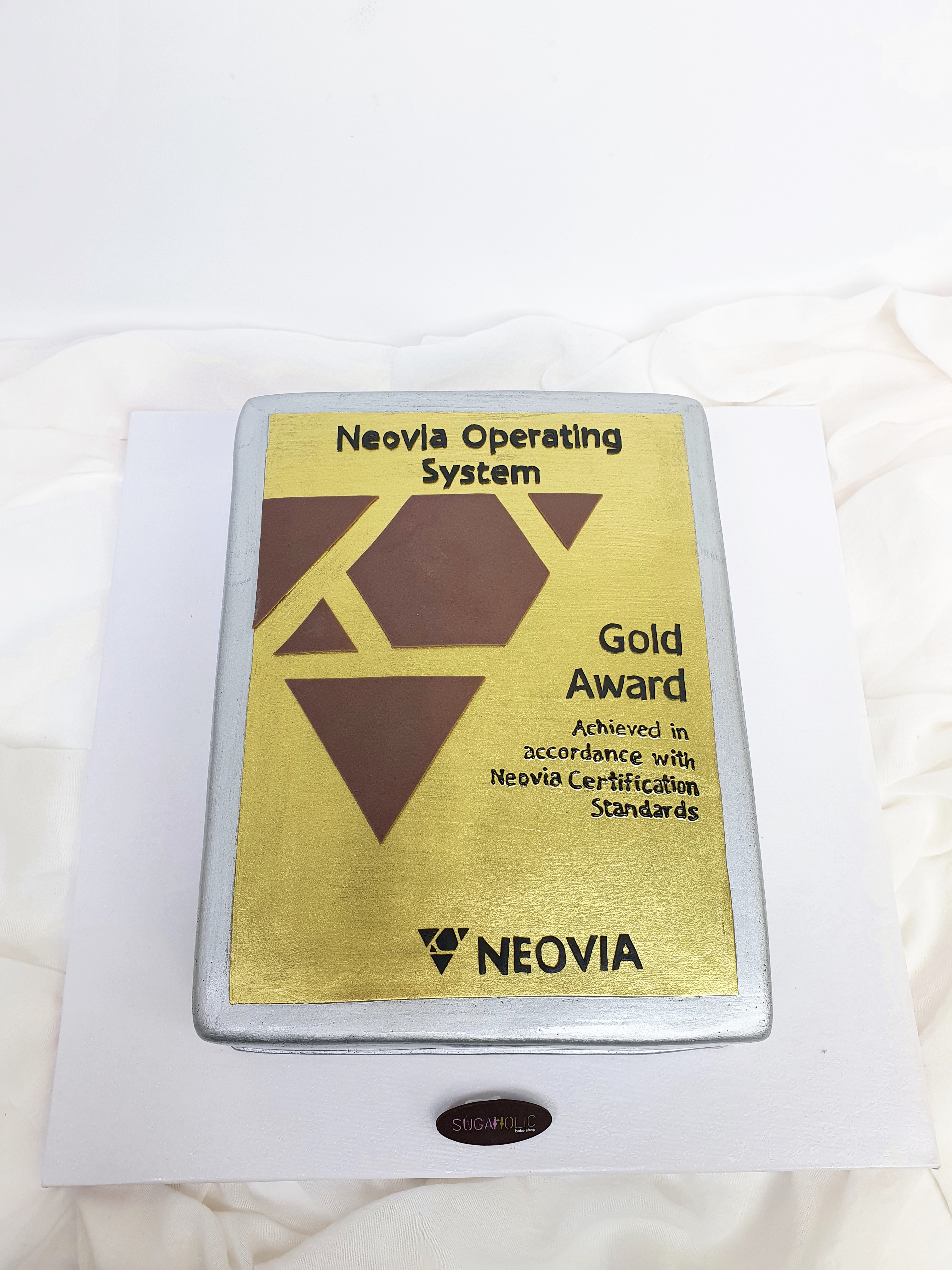 Corporate Award Cake
