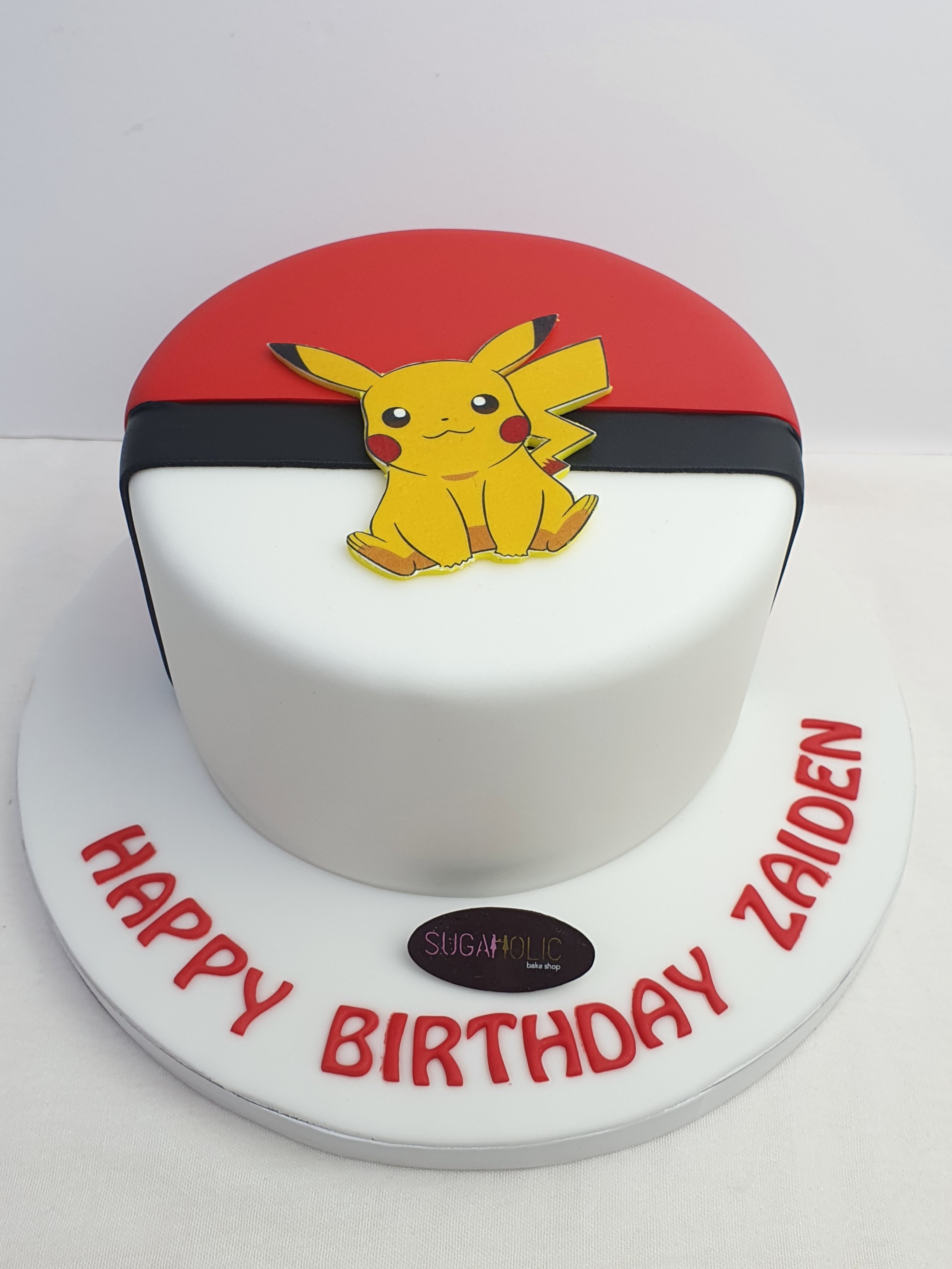 Pokemon with Edible Print Cake