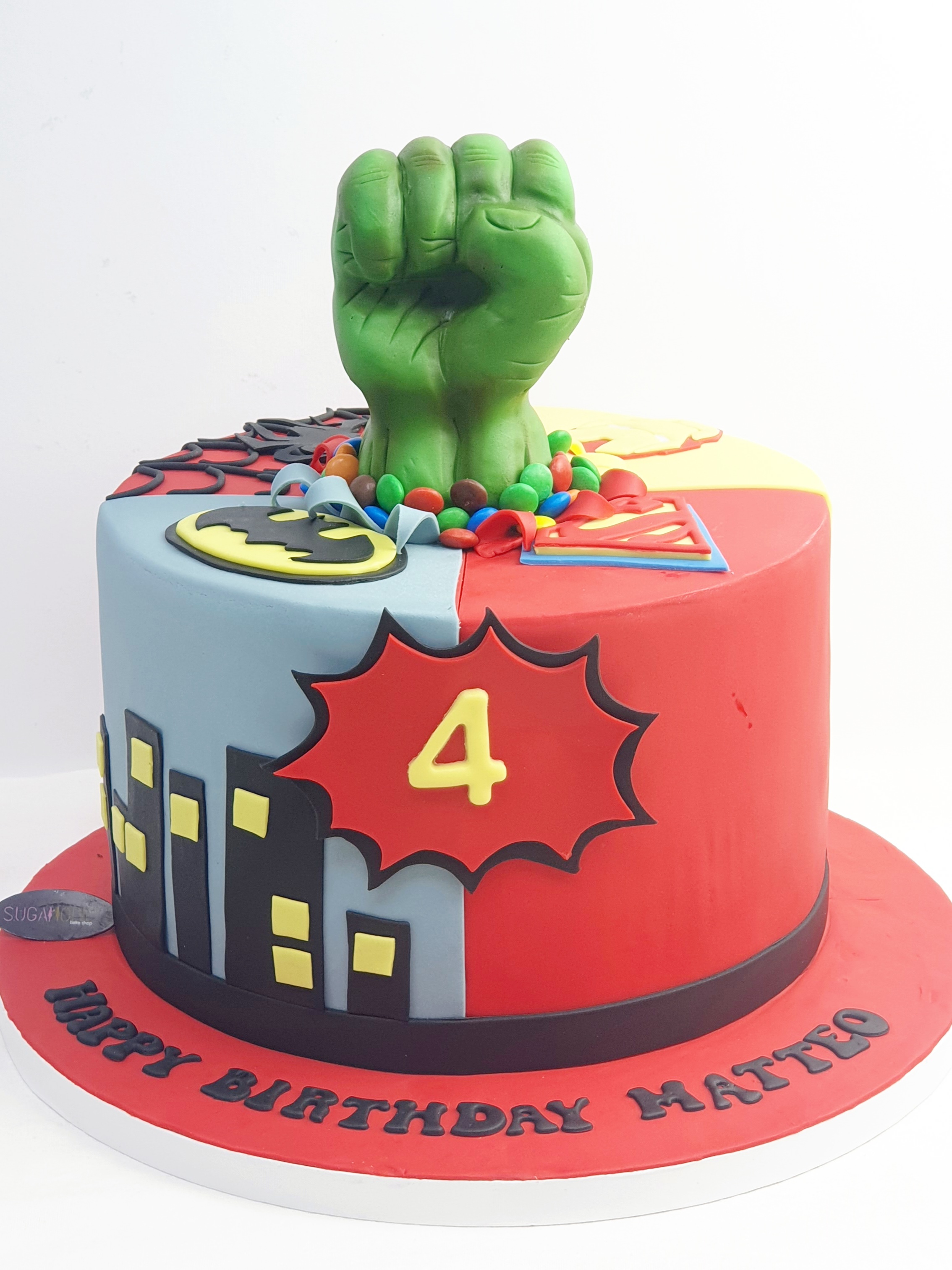 Superhero Cake 06