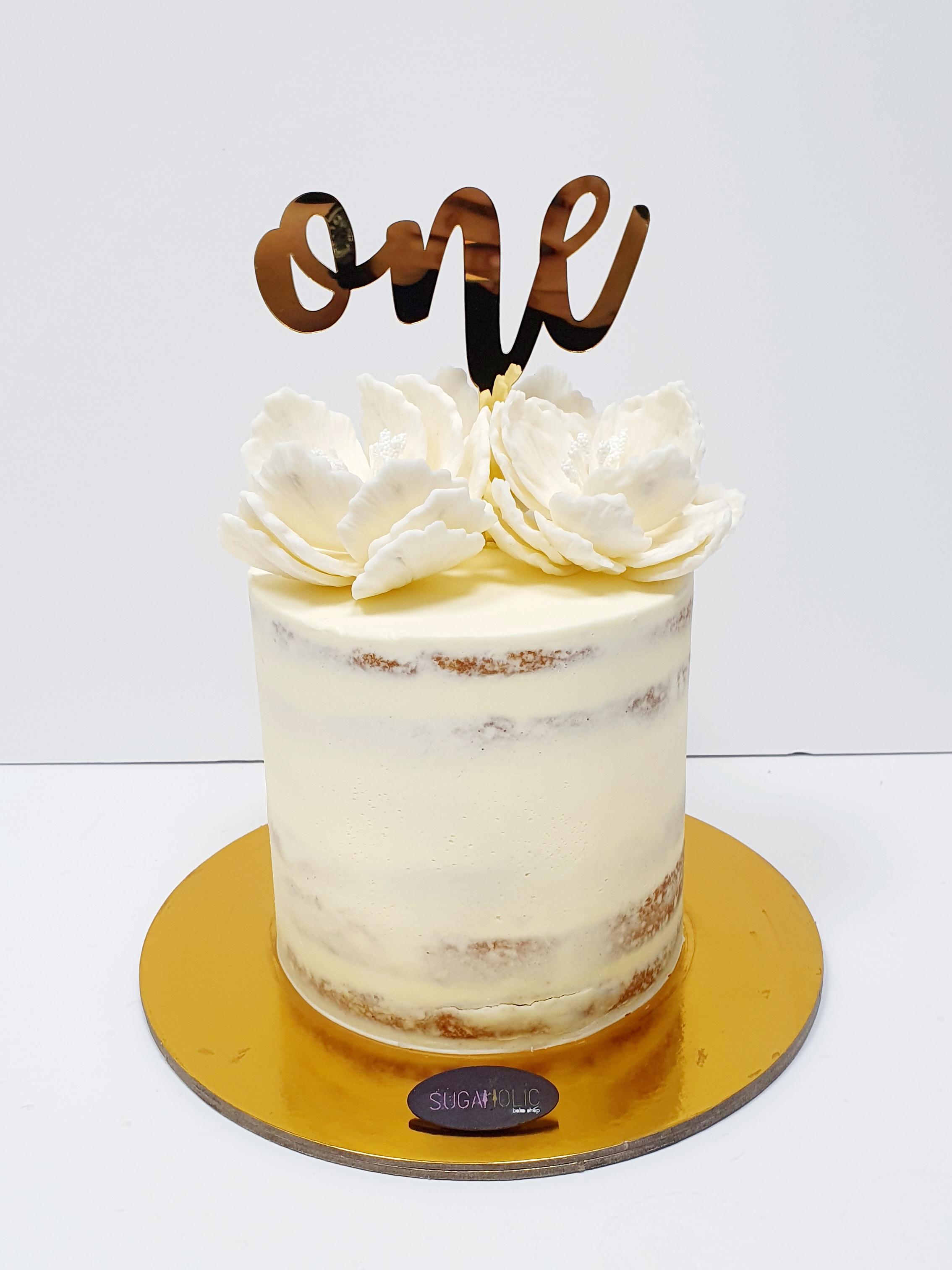 Floral Naked Cake