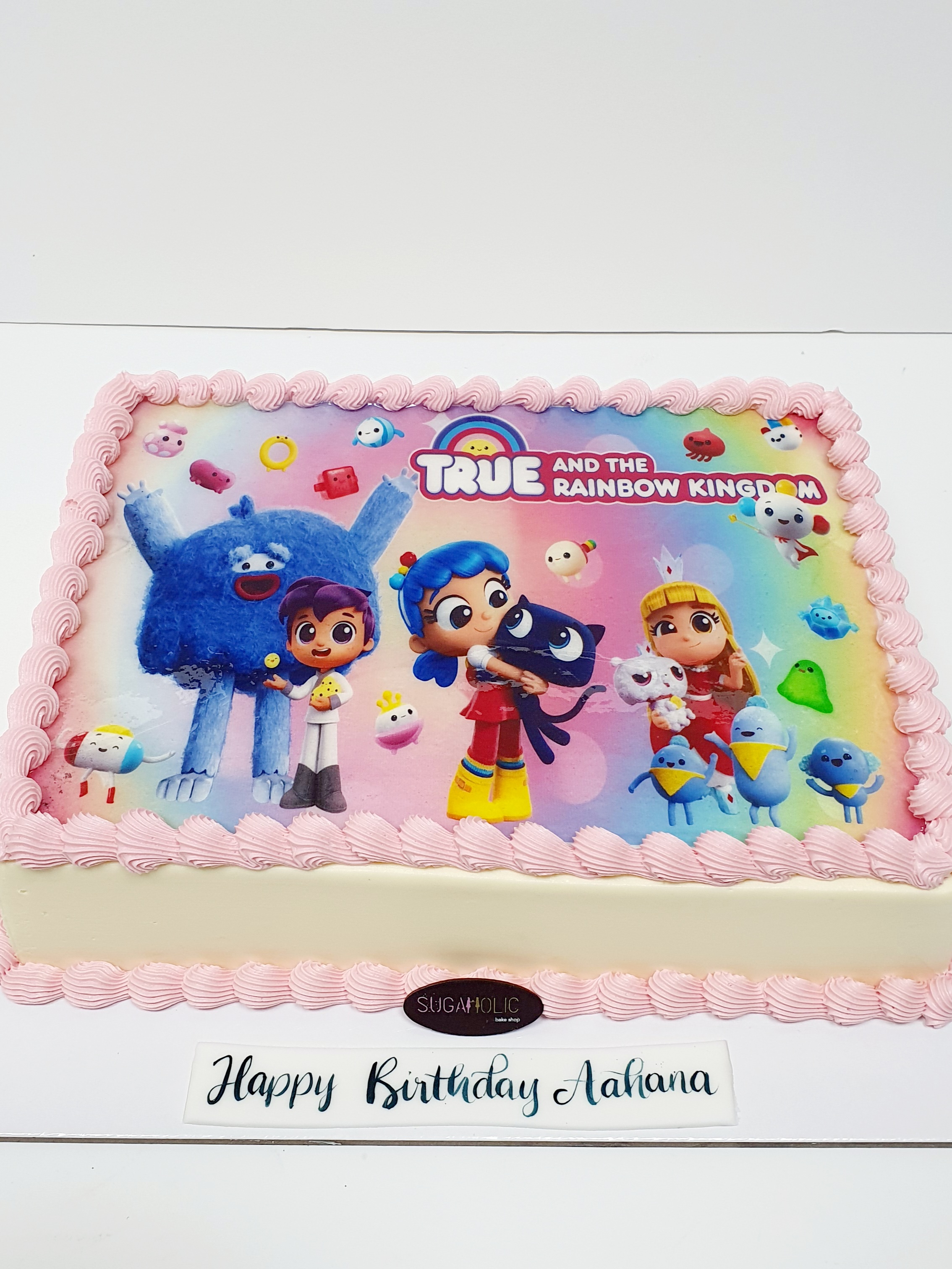 True and the Rainbow Kingdom Edible Print Cake