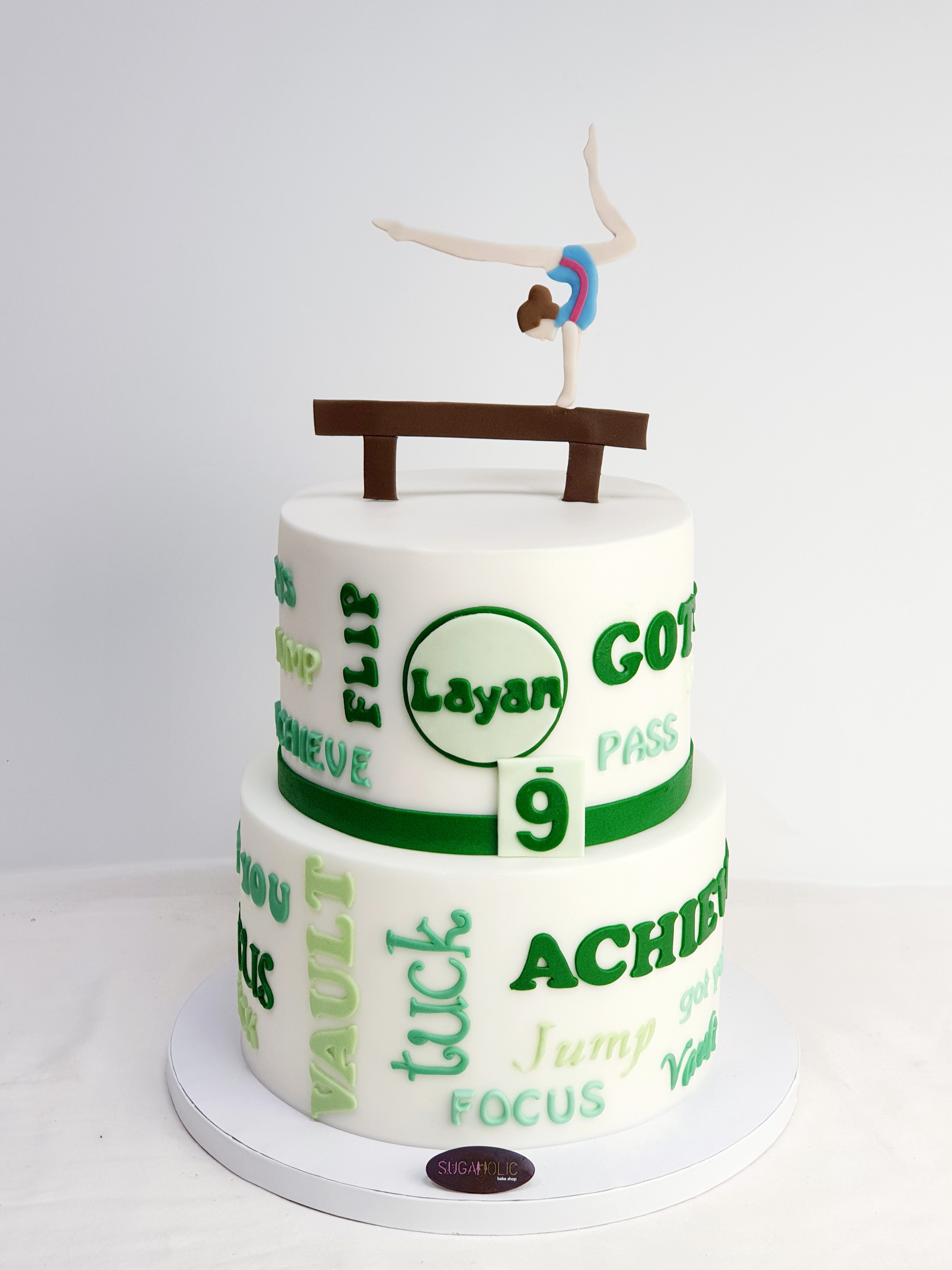 Gymnast Cake