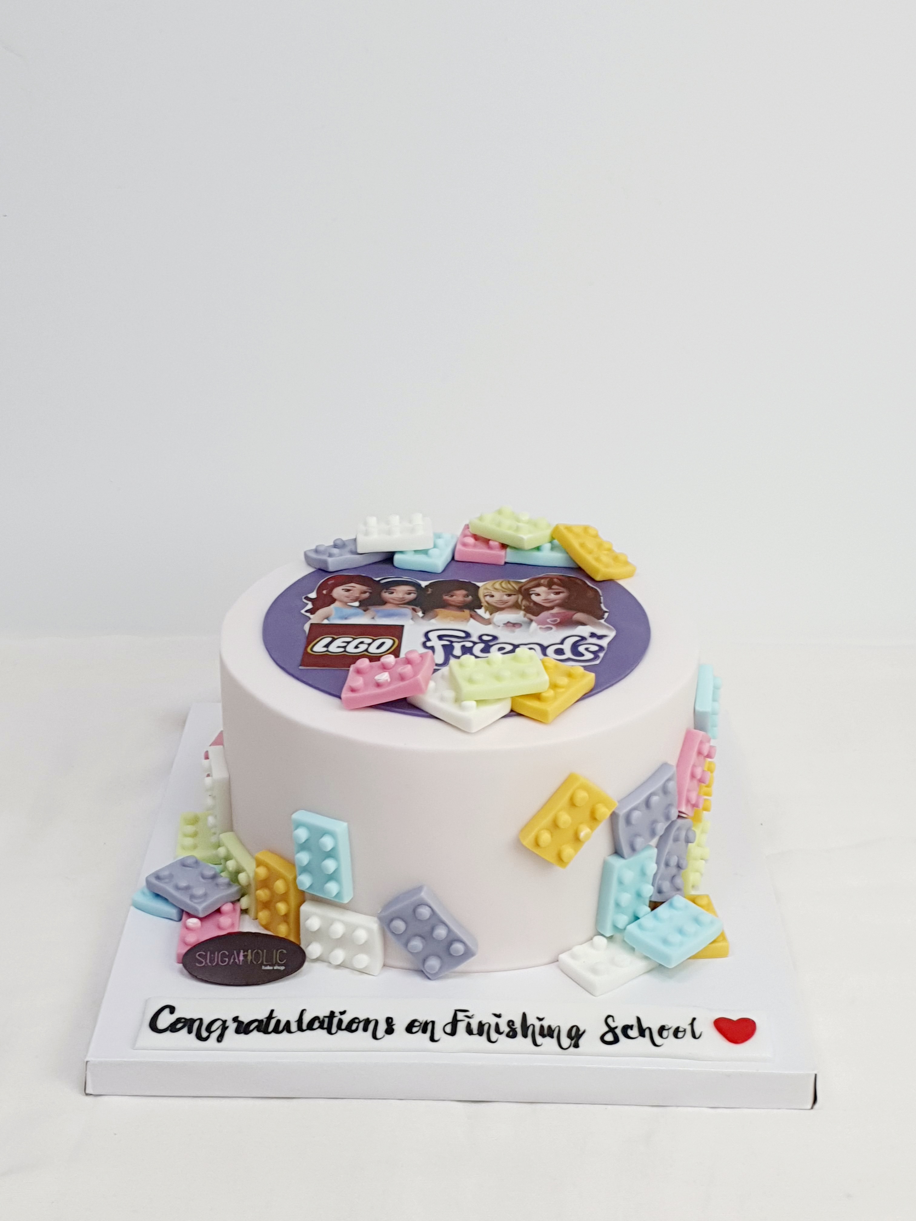 Lego Friends Cake