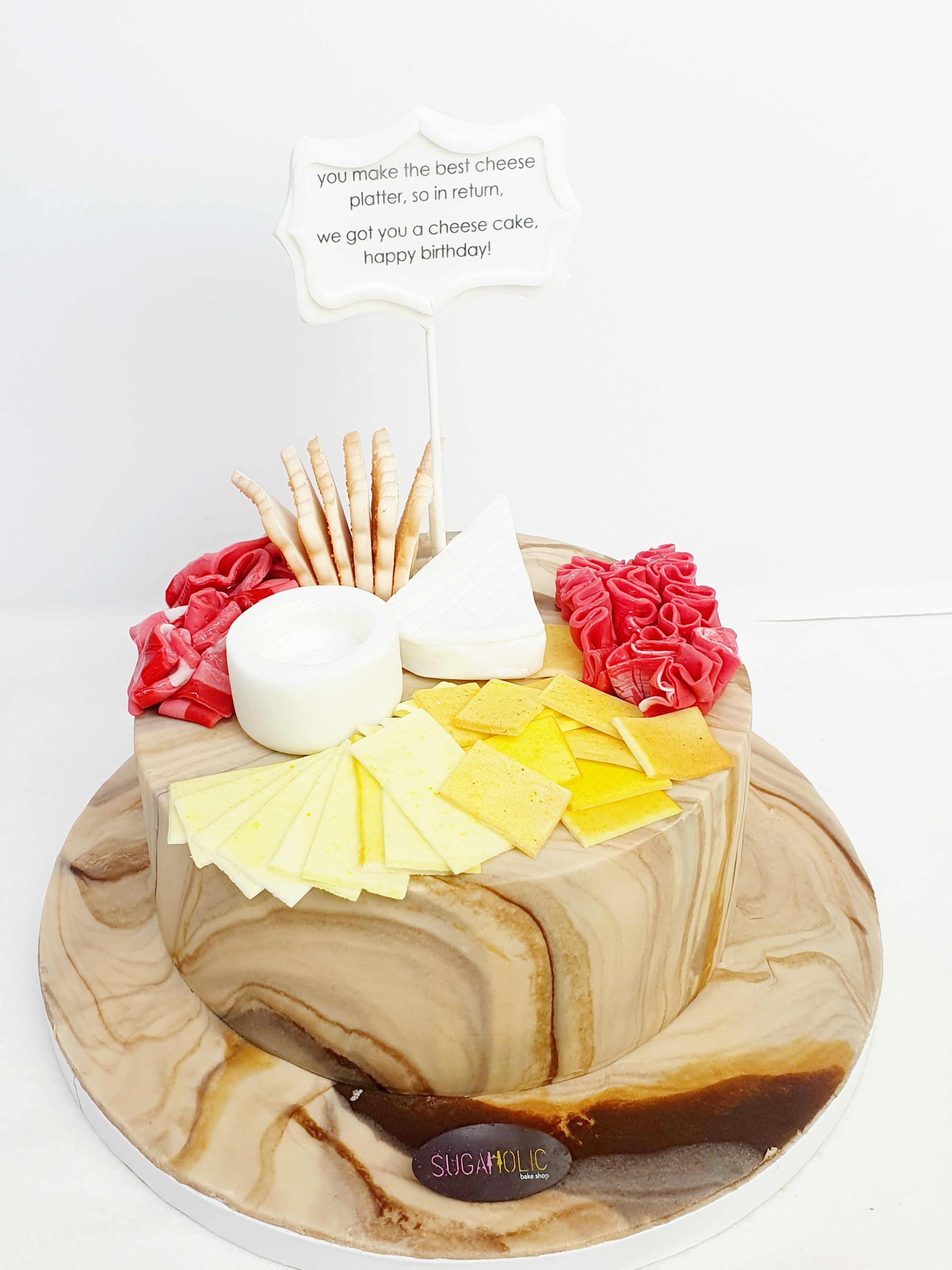 Charcuterie Board Cake