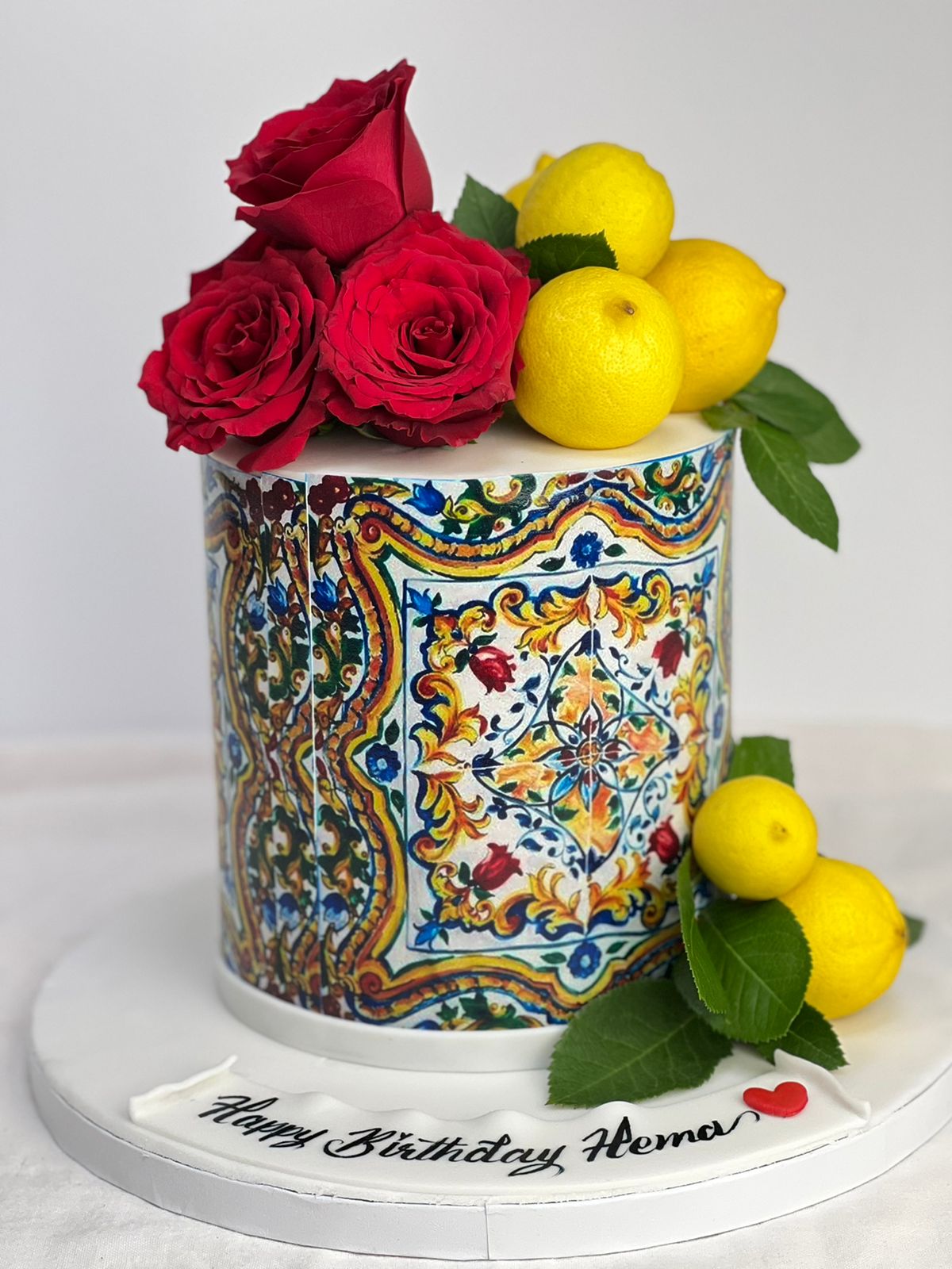 Positano Theme Cake