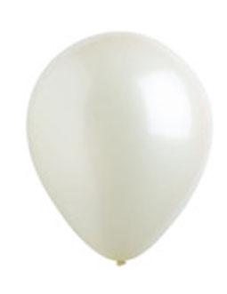 Frosty White Standard Latex Balloons