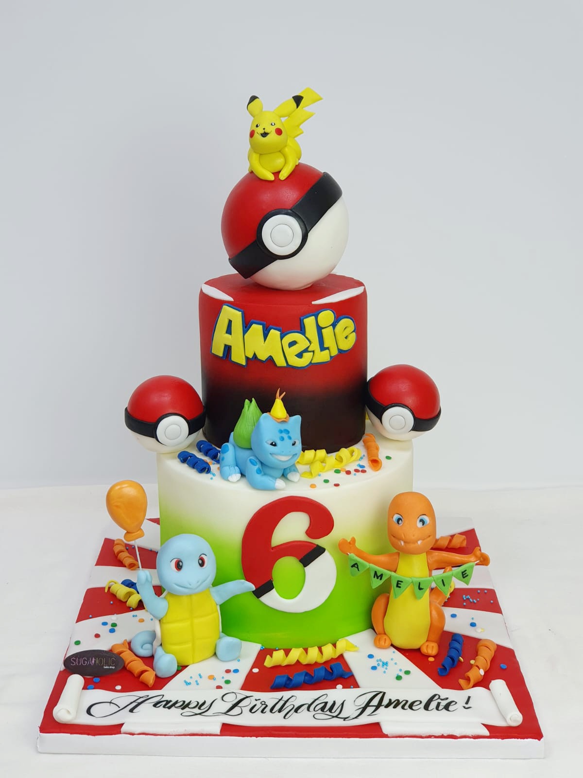 Pokemon 3D Cake