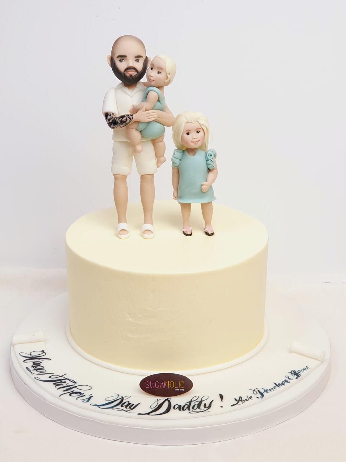 3D Family Figurine Cake