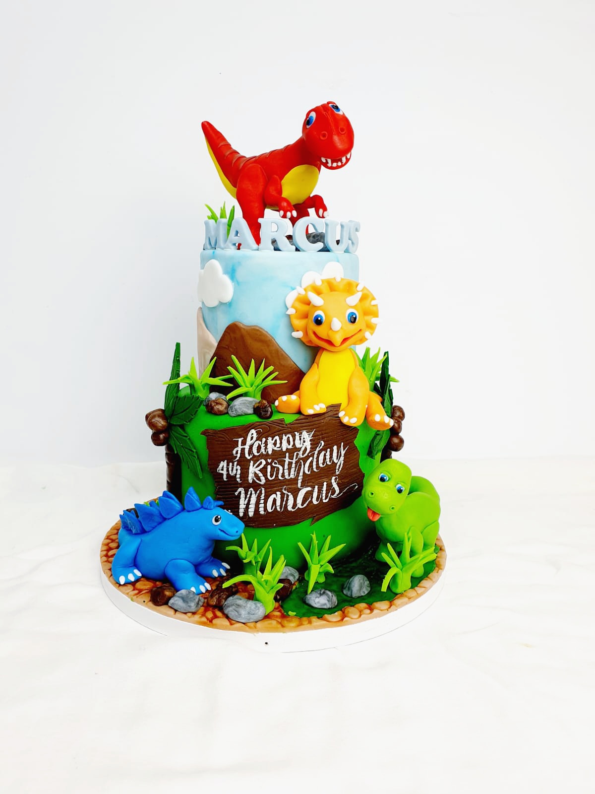 Dinosaur Cake 09