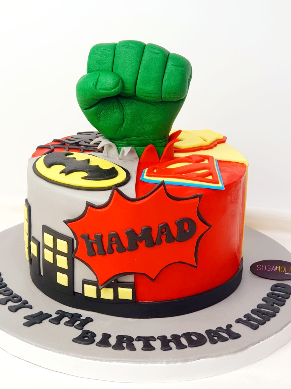 Superhero Cake 05