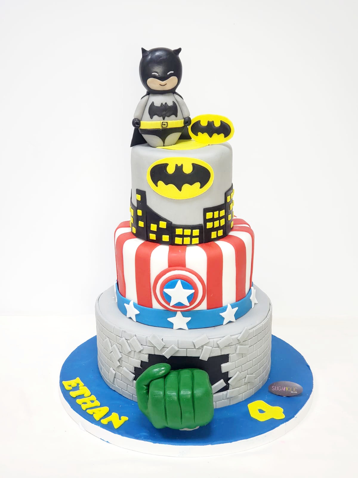 Superhero Cake 07