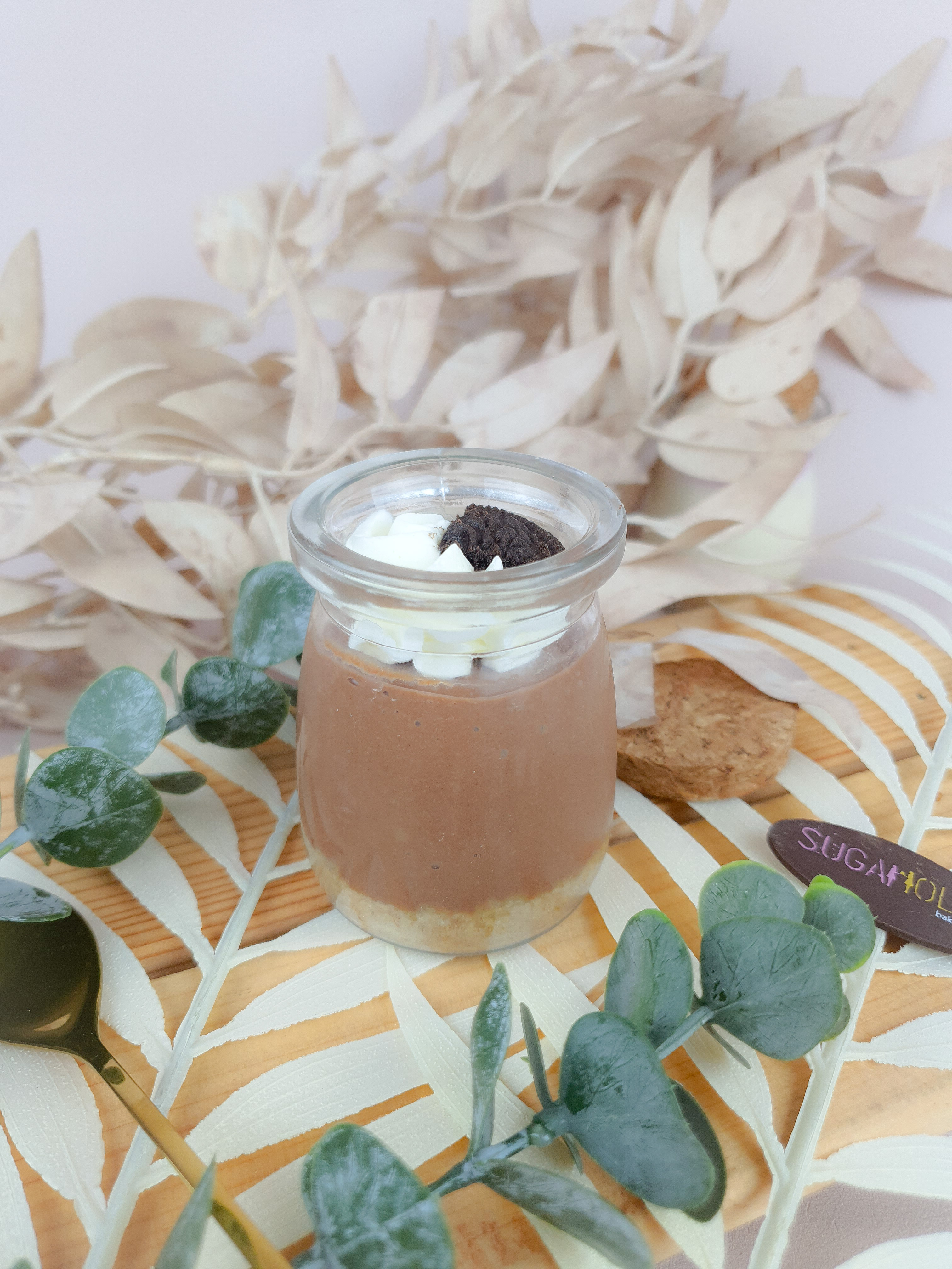 Nutella Cheesecake Jars