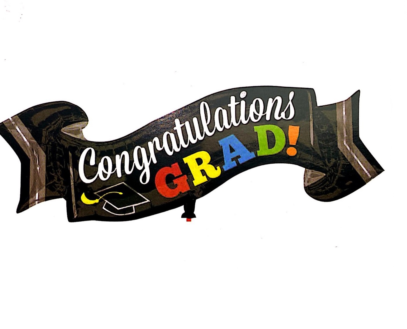 Congratulations Grad Ribbon Balloon